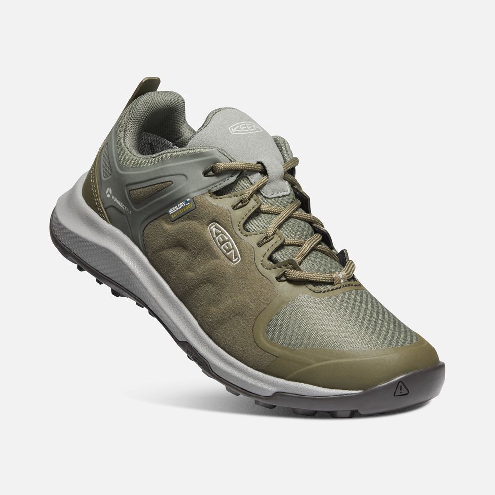 Baskets Keen Femme Vert Olive | Explore Waterproof | GSCOJ-9652